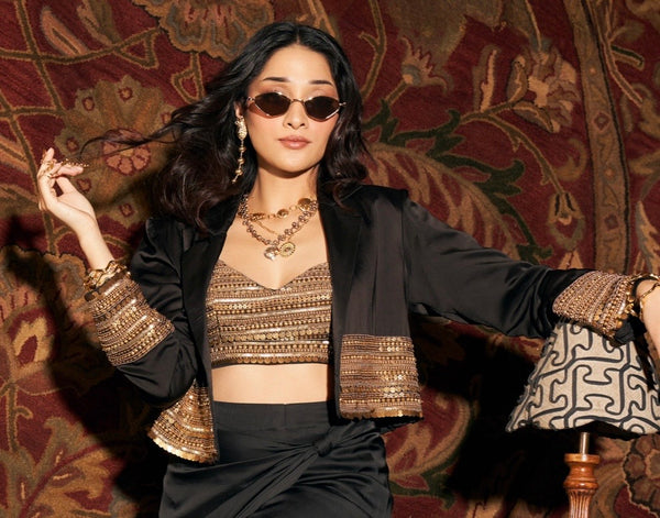 Black Gilded Jacket