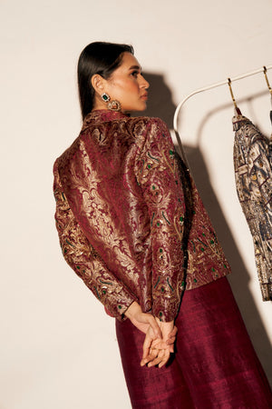 WINE BROCADE SET