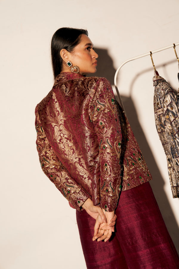 WINE BROCADE SET